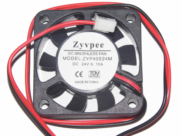 New Original Zyvpee 4010 ZYP40S24M 24V 0.1A 2Wire 4cm Inverter Fan