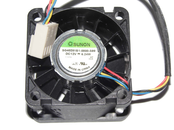 40x40x28mm SG40281B1-0000-S99 12V 6.24W 4Wire 4cm 40mm 4028 Cooling Fan