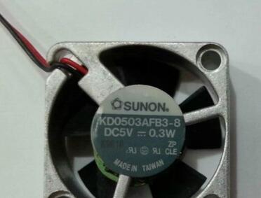 3010 SUNON 5V 0.3W KD0503AFB3-8 2wire cooling fan