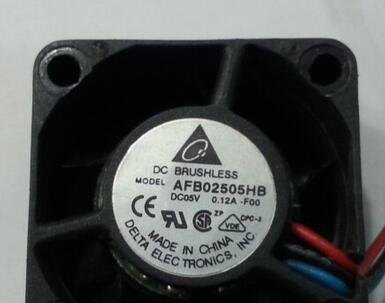 DELTA 2515 5V 0.12A AFB02505HB 3wire cooling fan