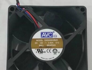 AVC 8032 12V 0.8A DASA0832B2H DASA0832B2H-012 3wire cooling fan