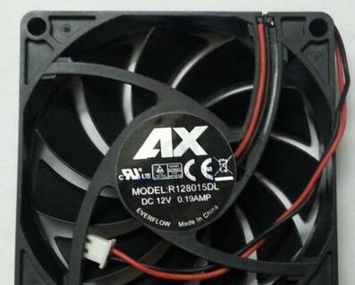 EVERFLOW 8015 12V 0.19A R128015DL 2wire cooling fan
