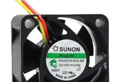 SUNON HA40201V4-000U-999 4cm 4020 2wire cooling fan