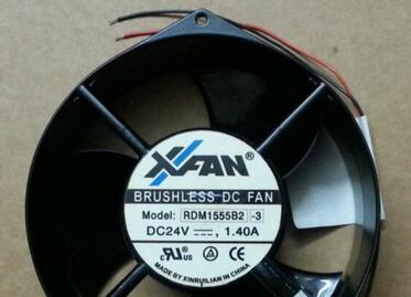 XFAN RDM1555B2 17255 24V 1.4A 2wire cooling fan