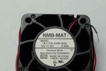 NMB 3828 12V 0.46A 1511FB-04W-B50 2wire cooling fan