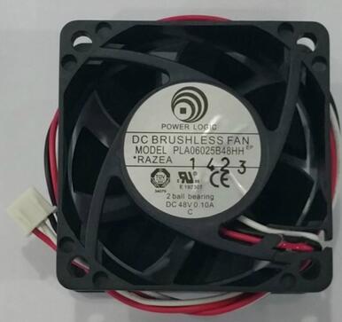 6025 48V 0.10A PLA06025B48HH 3wire cooling fan