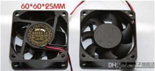 Original GP D60SH-12C Cooler with DC12 V0.18A 6025 6CM 2-Wires 2Pins For UPS, Case