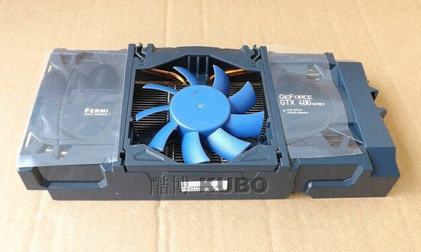 DC Cooling Fan with 12V 0.38A 4 Wires 4 Pins Heatsink for GTX460 GTX400 Series