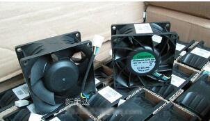 Original SUNON PF80381B1-Q020-S99 80*80*38MM 2 Balls Bearing Cooling fan with 12V 14.40W 80*80*38mm 4 Wires 4 Pins Connector