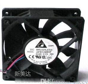Original delta AFB1248HF -R00 12032 DC Cooling fan with 48V 0.17A 3 Wires 120*120*32MM Stop turn alarm