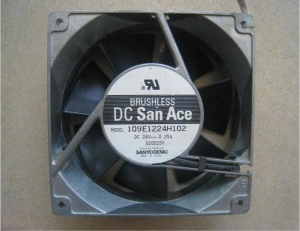 Square Cooling fan of SANYO 12038 109E1224H102 24V 0.25A Inverter Fan