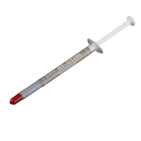 Wholesale- 50Pcs/Lot Cooling 1g Silver Thermal Grease Paste CPU Heatsink Silver Compound #21013