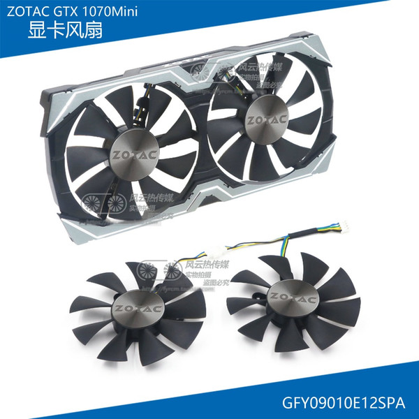 New Original for ZOTAC GTX1070 MINI Graphics card cooling fan GFY09010E12SPA DC12V 0.5A