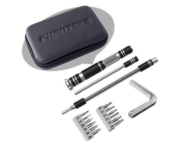 PHANTEKS PH-TKT_01 Multifunctional aluminum portable screws water cooling tool set with hard disk Screw head/clubs/hexagon