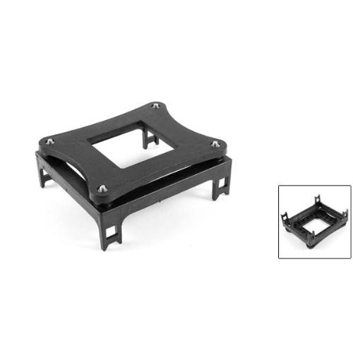 Wholesale- PROMOTION! Hot Sale Black Plastic CPU Fan Mounting Bracket Base For Socket 478