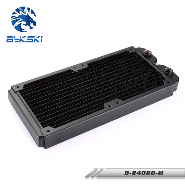 Bykski B-RD240-TN 240mm 2 x 12cm Copper Radiator Water Cooling