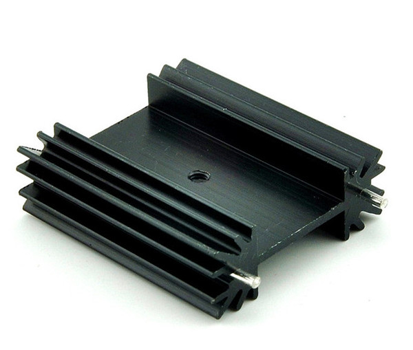 Wholesale- Free Ship 2pcs/lot TO-247 heat sink/heat sink for Audio 38*34*12MM cooling block radiator/ transistor heat sink block