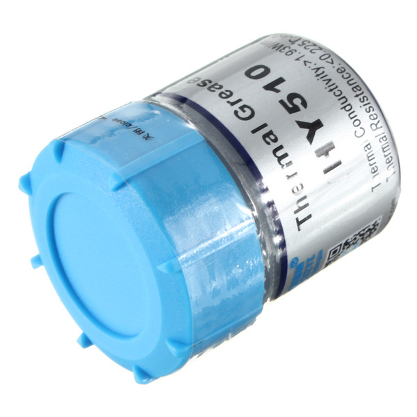 10pcs/Lot universal 20g Grey Compound Thermal Conductive Silicone Grease Paste Pro for CPU GPU VGA LED PC Component Chipset Cooling Cooler