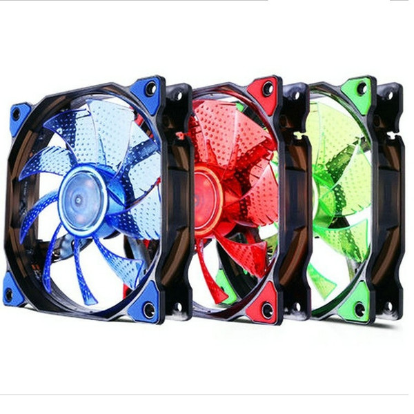 Chassis fan 12cm luminous fan 15 light glare LED Fans Coolings