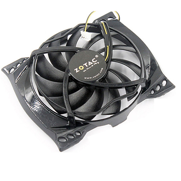Computer graphics cooling fan 4Pin 2lines VGA Card Cooler For ZOTAC GT240 Video cards cooling