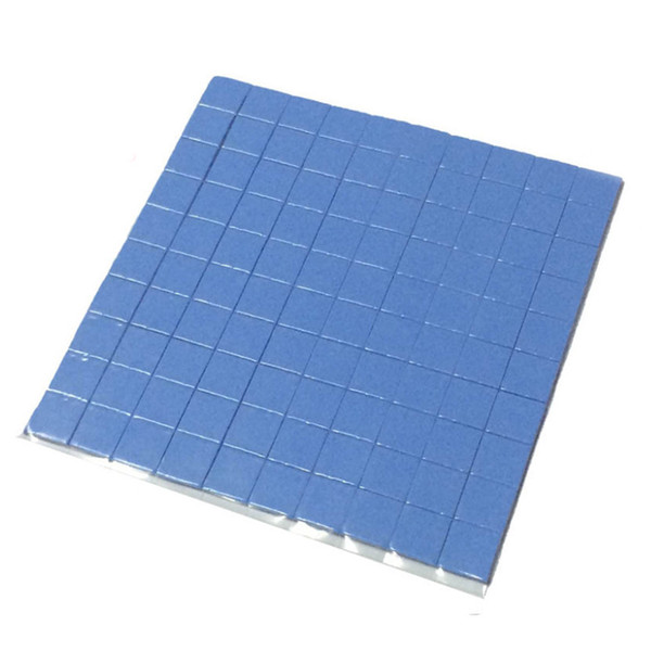 10mm*10mm*1mm 100 pcs Thermal Pad GPU CPU Heatsink Cooling Conductive Silicone Pad