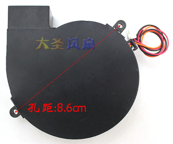 Original SF8028H12-56A 12V 300MA 3Lines for Projector Cooling Fan