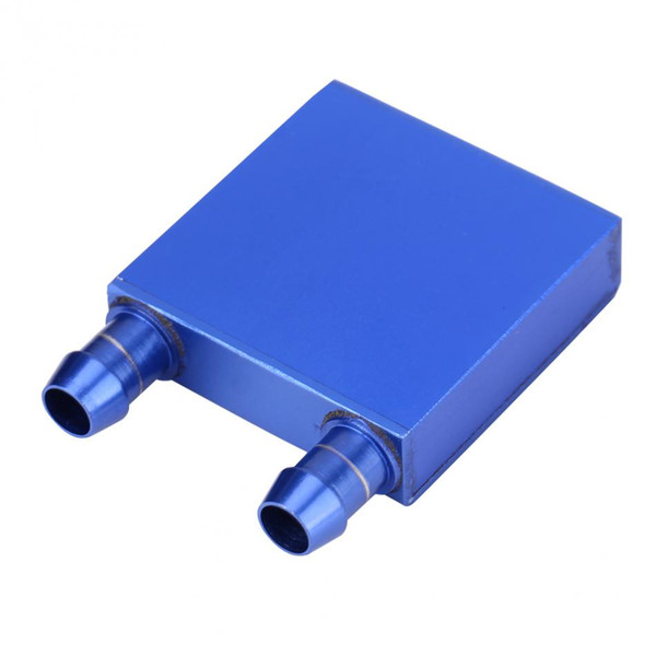 Aluminum Water Cooling Block Liquid 41 x 41 x 12mm Water Cooler Heat Sink for CPU Industry Radiator