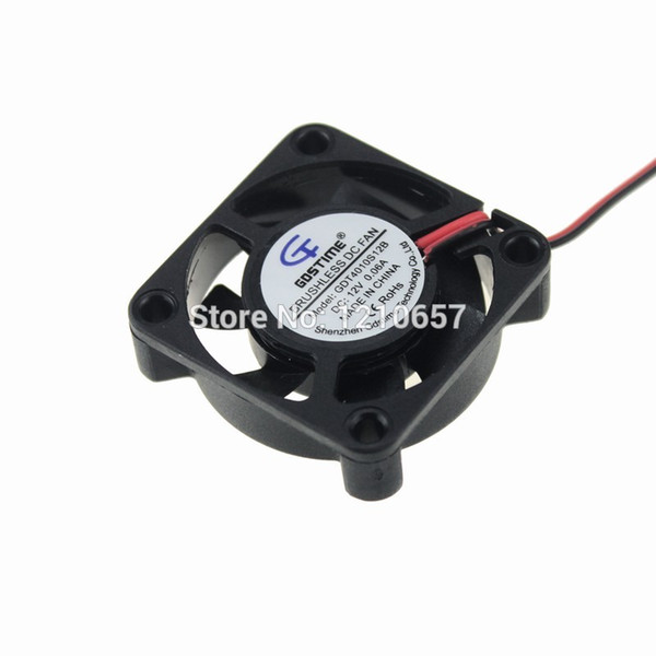 Wholesale- 5 Pieces LOT Gdstime Mini 40mm 40 x 40 x 10mm 4010s 12V 2Pin DC Brushless Cooling Fan