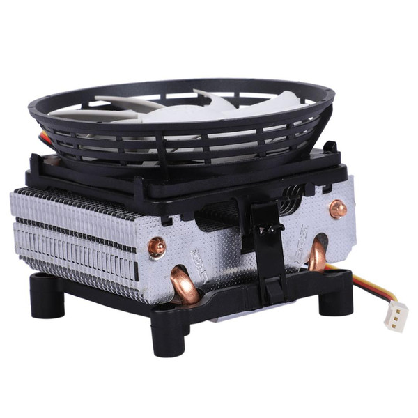 PCCOOLER Seven-spot  V4 cpu radiator Full copper 2 heat pipe For AMD/intel cpu silent fan