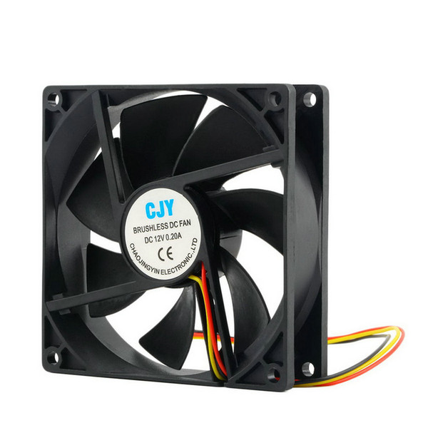1pc 12V 3-Pin 9cm 90 x 25mm 90mm CPU Heat Sinks Cooler Fan DC Cooling Fan 65 CFM High Quality Fast Free