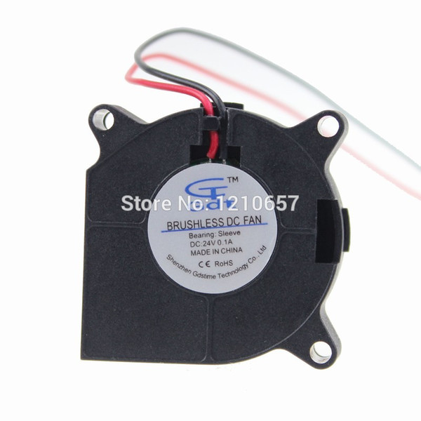 Wholesale- 5Pieces LOT Gdstime DC 24V 2Pin 40mm 40x20mm 4cm Brushless Cooling Blower Fan