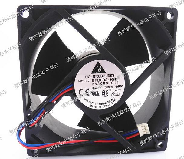 Wholesale: 9238 new original authentic delta fan EFB0924HHE 24V 0.30A inverter fan