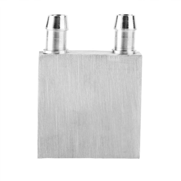 Primary Aluminum Water Cooling Block Blocks 40*40mm for Liquid Water Cooler Heat Sink System Silver Use For PC LapCPU fast shipment