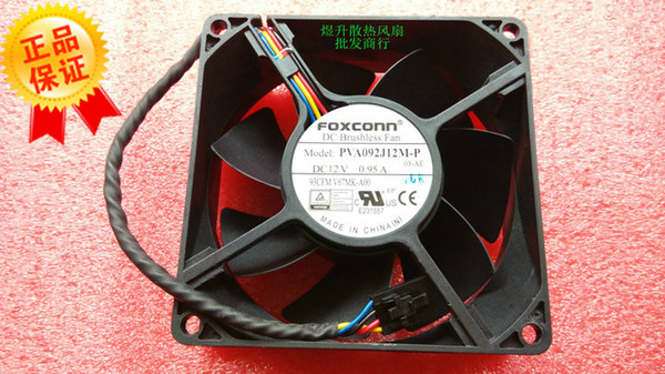 Original FOXCONN 9032 PVA092J12M-P 12V 0.95A server fan