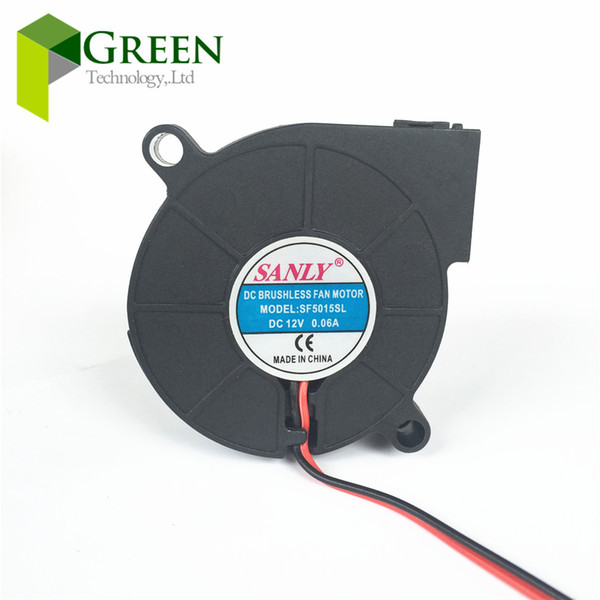 SANLY SF5015SL SF5015SM DC 12V 0.06A for humidifier fan 5cm 5015 50x50x15mm industrial blower 2PIN