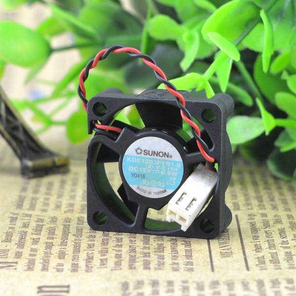 For original build SUNON 3010 3 cm 12V 0.9W KDE1203PFB1-8 hard drive fan