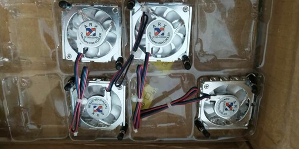 100%NEW ARX CE1245-A1033ABBL /CE1245-A1033AB4 three line CPU display card chip radiator fan 4.5CM fan