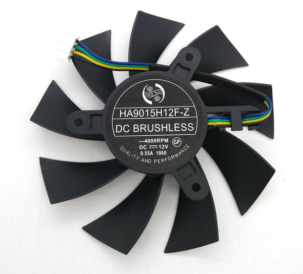 New Original for MSI GTX 1060 OC GTX950 R7 360 2GD5 Graphics card cooling fan HA9015H12F-Z 12V 0.55A 4000RPM