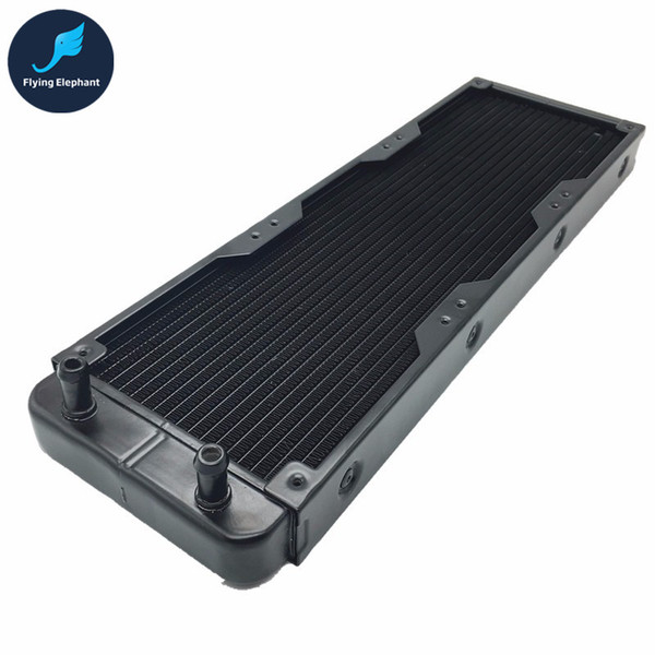 Wholesale- 360mm Aluminum PC Water Cooling Radiator 18 Channels For Computer LED Beauty apparatus