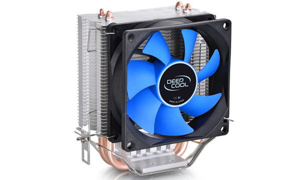 Wholesale- Single Fan CPU Quiet Cooler Heatsink For Intel LGA775/1156 AMD