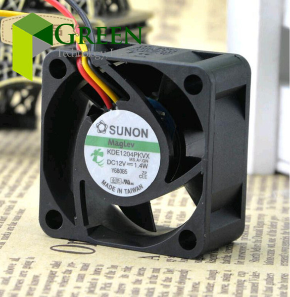 The original Maglev SUNON DC12v 1.4w 4020 40 40MM 4cm KDE1204PKVX for Cisco server inverter power supply axial cooling fans