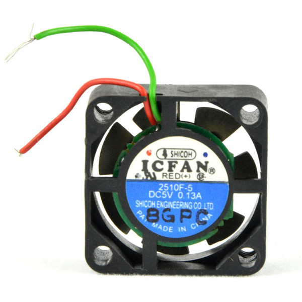 For original ICFAN 2510F-5 5v 0.13A/0.12A mute ultra small 2.5cm notebook fan