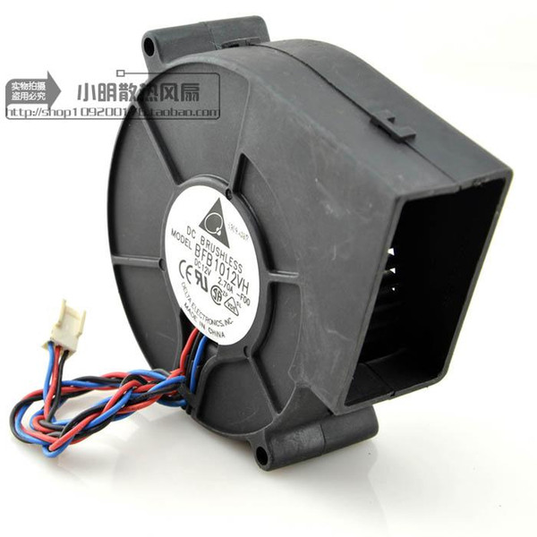 For BBQ Grill Exhaust Fan Centrifugal Turbine Blower BFB1012VH 9733 12V 2.7A