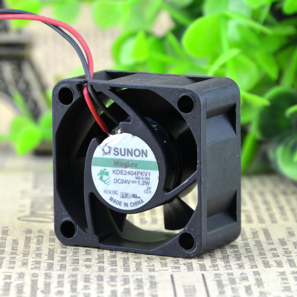 For SUNON Taiwan Jianzhun KDE2404PKV1 4020 4CM 24V 1.2W power supply fan