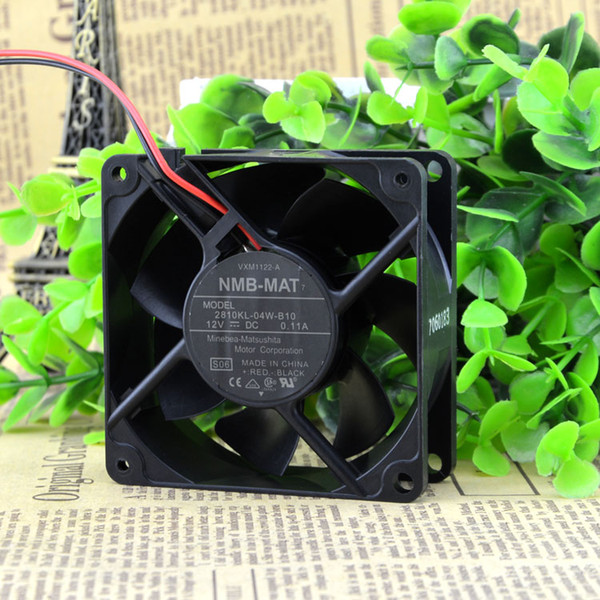 For 7025NMB new 2810KL-04W-B10 DC 12V ultra-quiet amplifier chassis 7 cm cooling fan