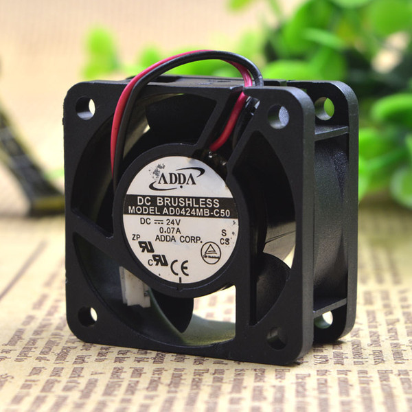 For brand new original ADDA AD0424MB-C50 24V 0.07A 4020 double ball inverter fan