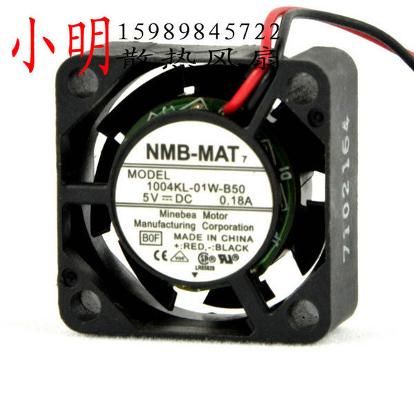 For 2.5cm Notebook fan 5V 0.18A NMB 1004KL-01W-B50 2.5CM fan