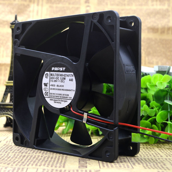 For EBM-PAPST 12038 MULTIFAN 4214/17H 24V 5.8W Inverter Cooling Fan