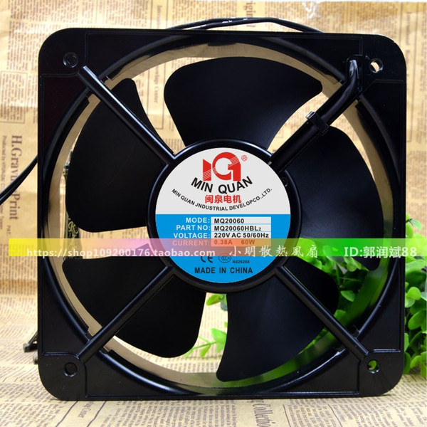 For Brand new genuine min Quan motor MQ20060HBL2 AC220v 0.38A 60W industrial axial fan