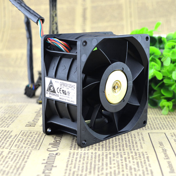 For Taiwan Delta 9050 9CM large air volume fan 12V 1.56A GFB0912SHG double leaf fan